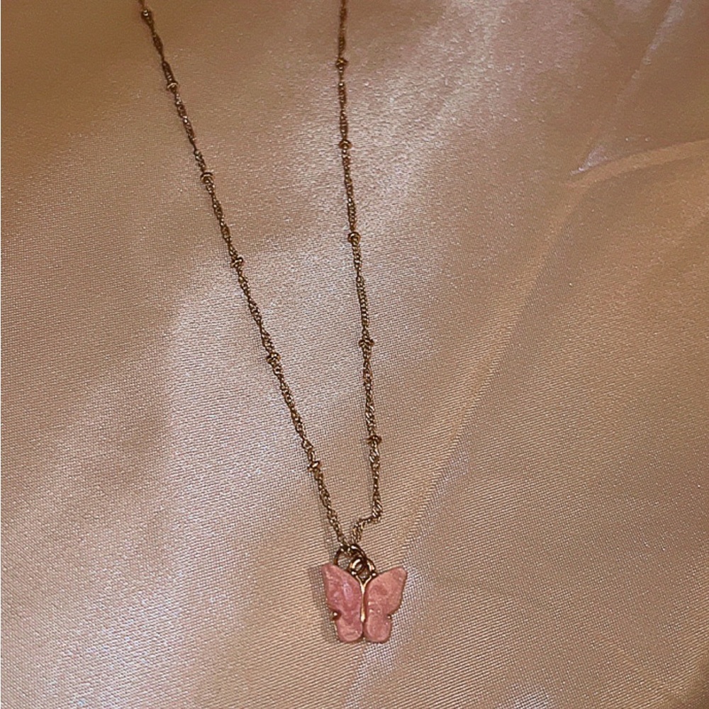 Boutique butterfly necklace